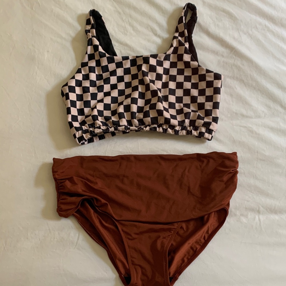 Mismatched Nettles Tale bikini set